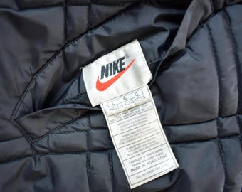 ウェア Vintage Nike Big Logo Reversible Jacket Vintage 90's Nike Reversible Jacket Big Logo Swoosh Navy Sz M | eBay