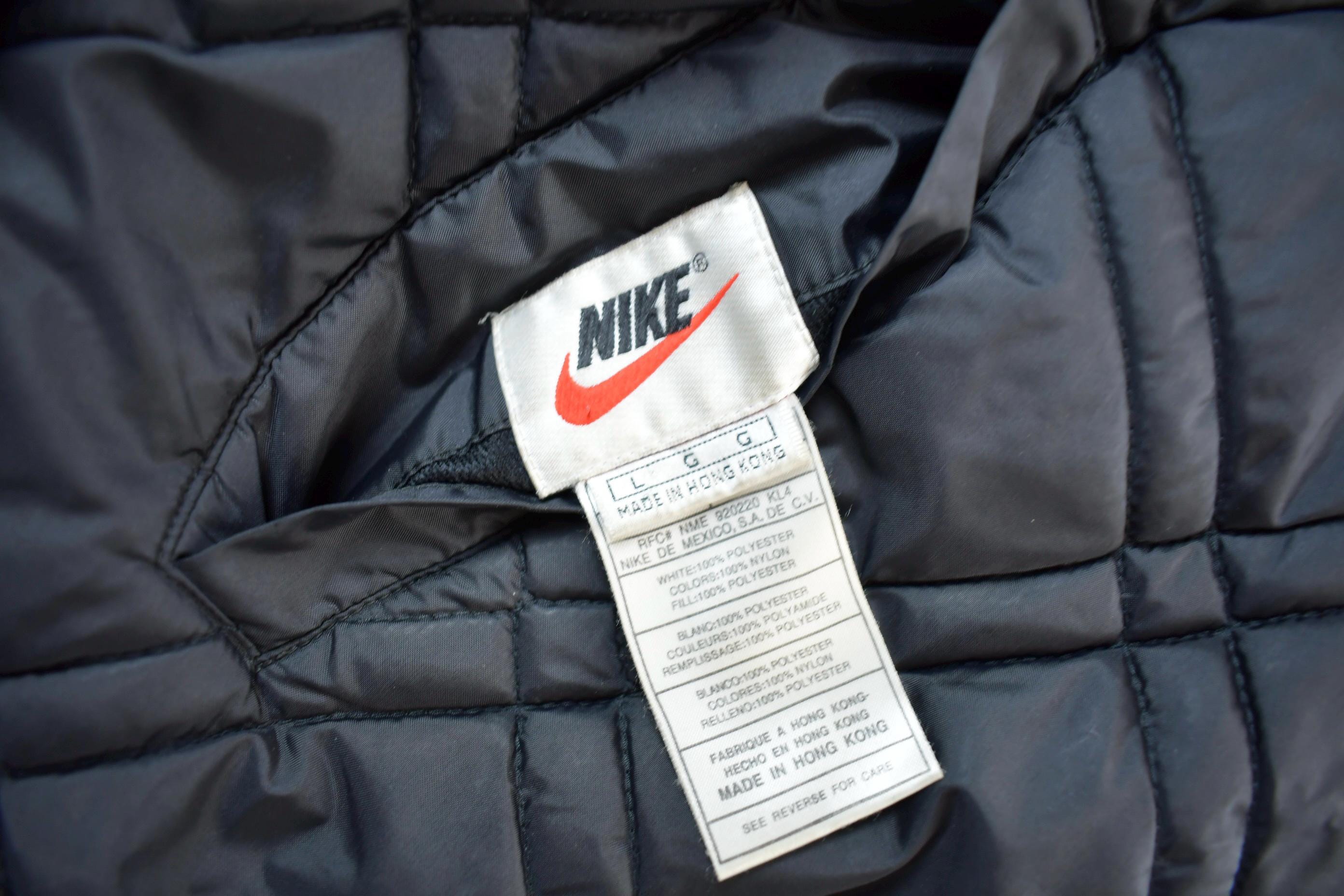 90s NIKE VINTAGE ビッグスウッシュ リバーシブルダウンジャケット VINTAGE 90s NIKE BIG SWOOSH REVERSIBLE INSULATED JACKET