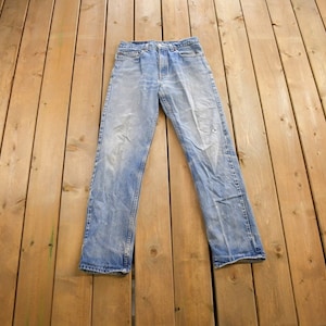 Vintage 1990s Levi&#39;s 505 Straight Leg Jeans Size 32x33