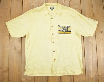 Vintage Y2k Tommy Bahama De Luxe Button Up Shirt