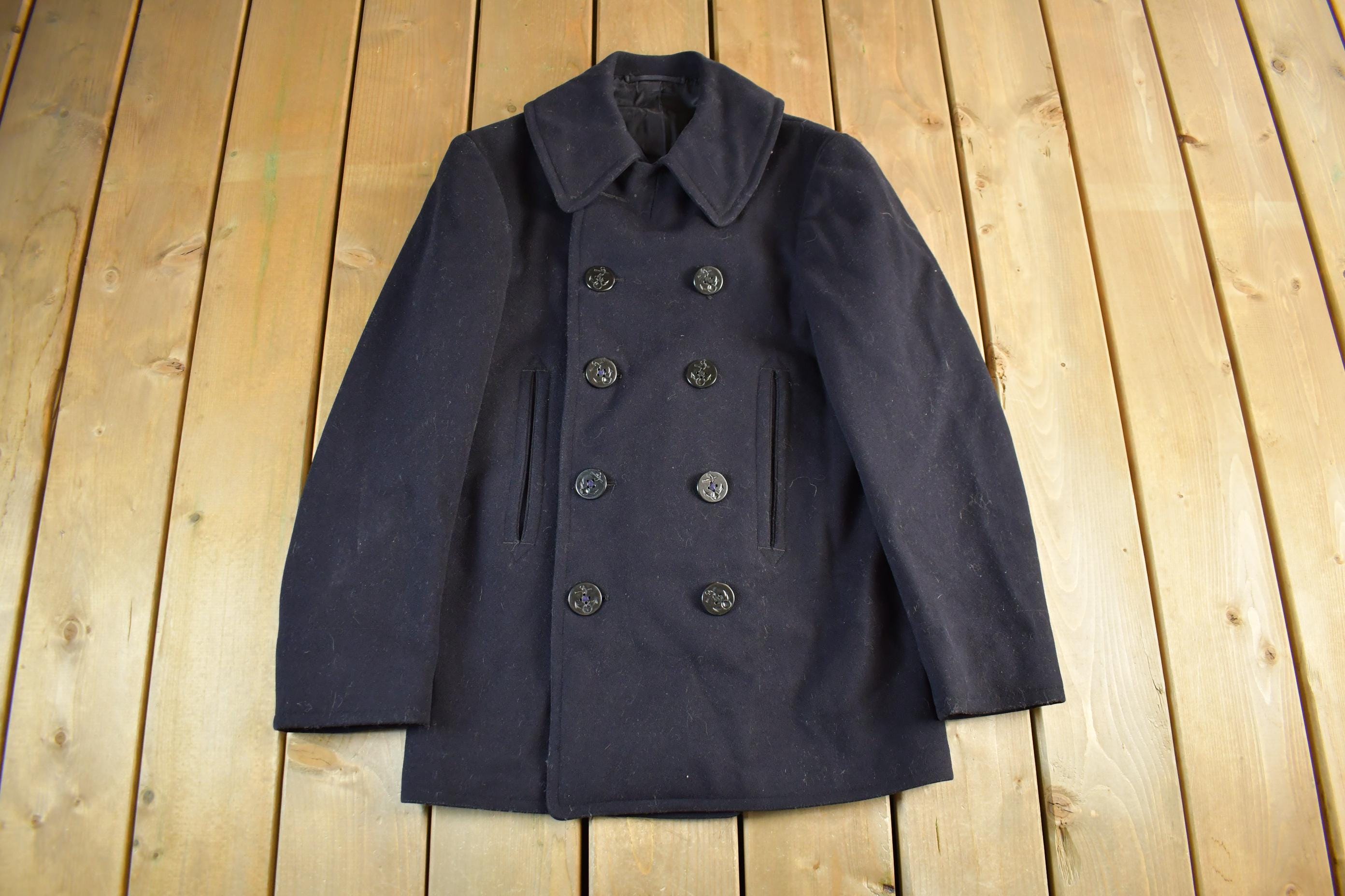 1940s Us Navy Peacoat - Etsy