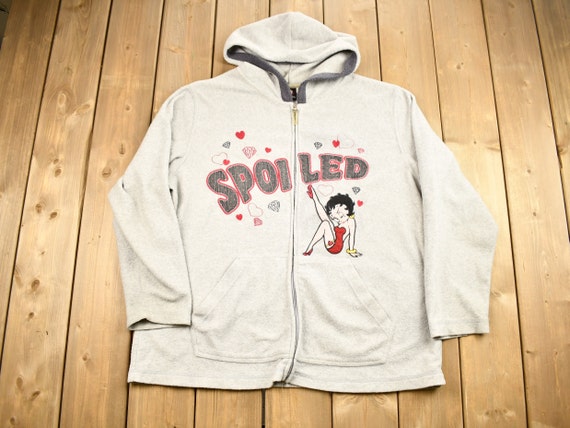 Vintage 1990s Betty Boop Spoiled Hoodie 