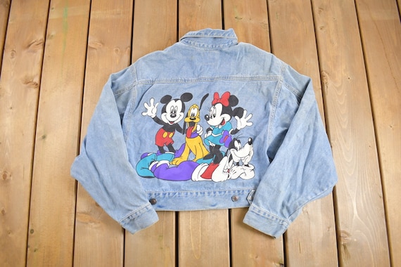 Mickey mouse shop jean jacket