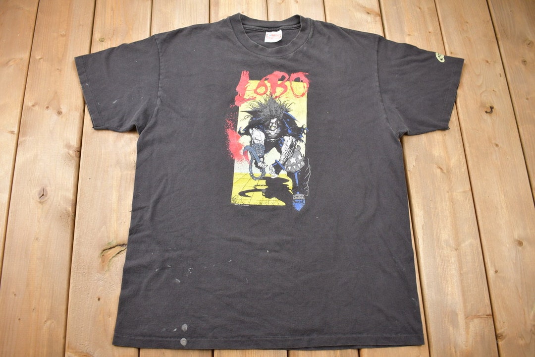 LLICA グラフィックTシャツ 1991年版 Vintage 1991 Lobo DC Comics Graphitti Promo T-shirt / Made in USA