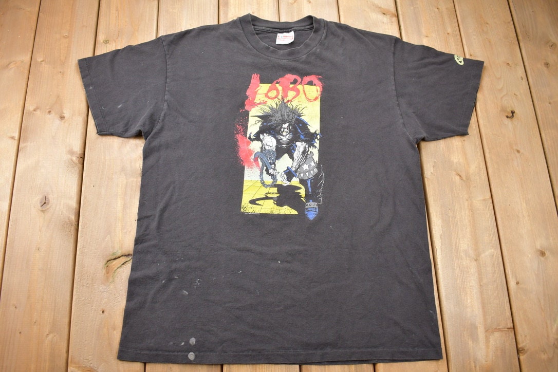 LLICA グラフィックTシャツ 1991年版 Vintage 1991 Lobo DC Comics Graphitti Promo T-shirt / Made in USA