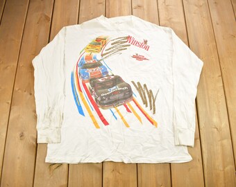 Vintage 1995 Nascar Winston Cup Series Long Sleeve Racing T-Shirt / Single Stitch / Racing Tee / Made in USA / 90s Streetwear / Sportswear