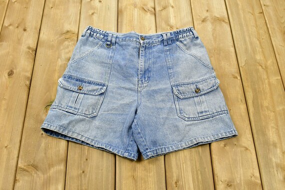 Vintage 1990s Dickies Denim Jean Cargo 