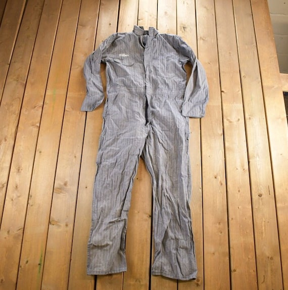 ジャケット・アウター BIGBEN by Wrangler 80s COVERALL Vintage 1980s Big Ben Wrangler Jumpsuit Size 44 Reg / Vintage
