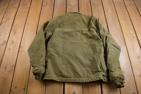 n様 OBLADA REMAKE WASHED MILITARY JACKET Vintage 1962 N Navy Deck