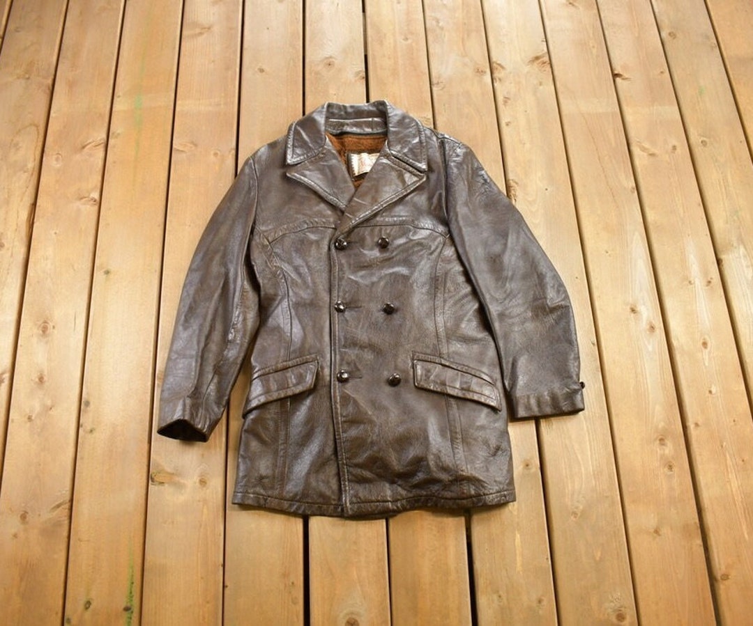 レザージャケット・コート Bern Vintage Collar Leather Half Jacket (2color) Bern Vintage Collar Leather Half Jacket (2color