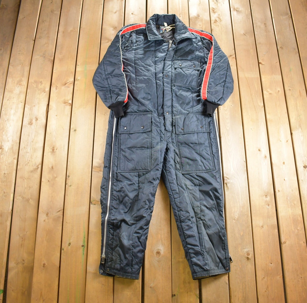 Vintage Carhartt Coveralls Red Quilted insulated lining RN