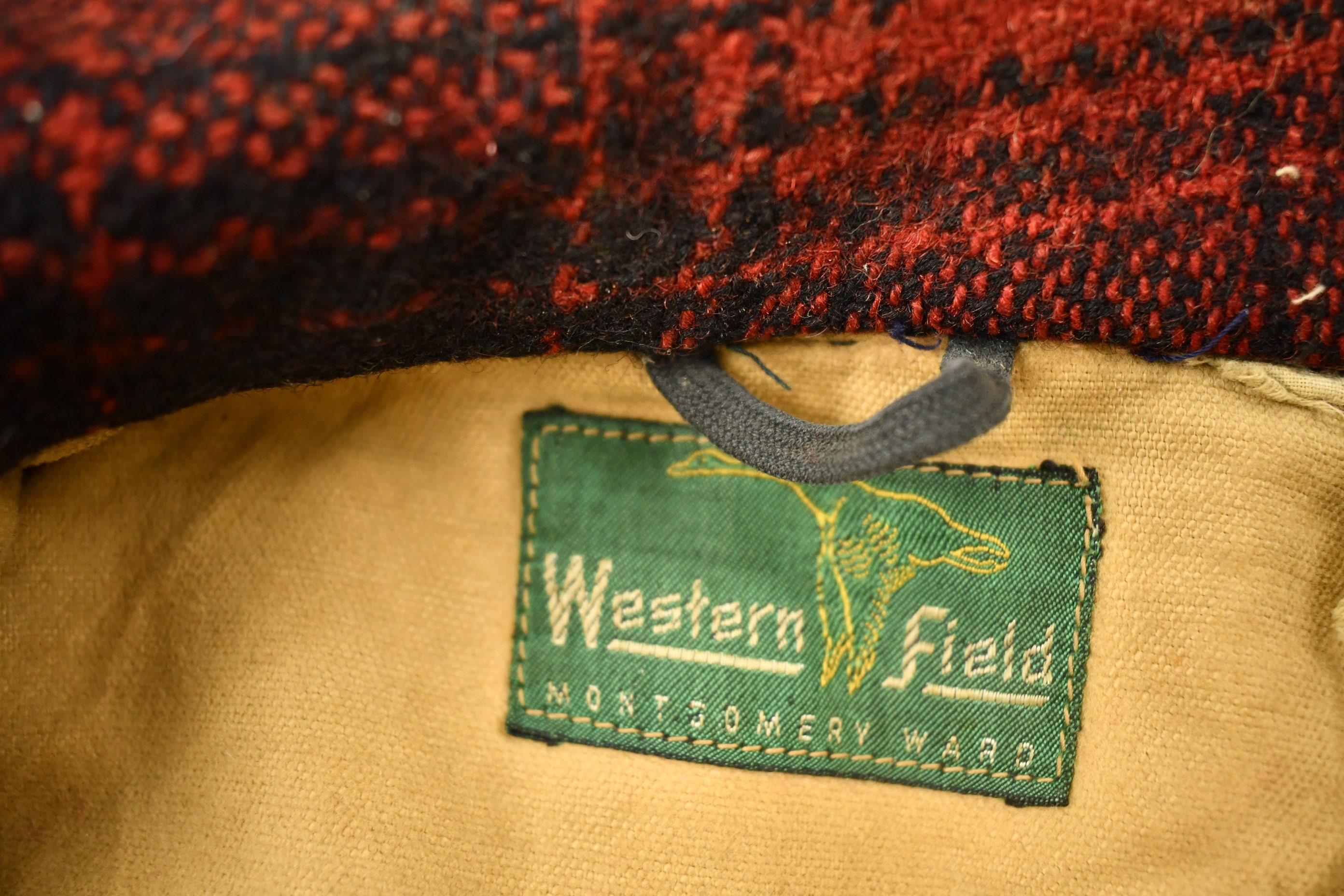 Vintage 1950s Western Field Montgomery Ward Buffalo Plaid Vintage 1950s Western Field Montgomery Ward Buffalo Plaid