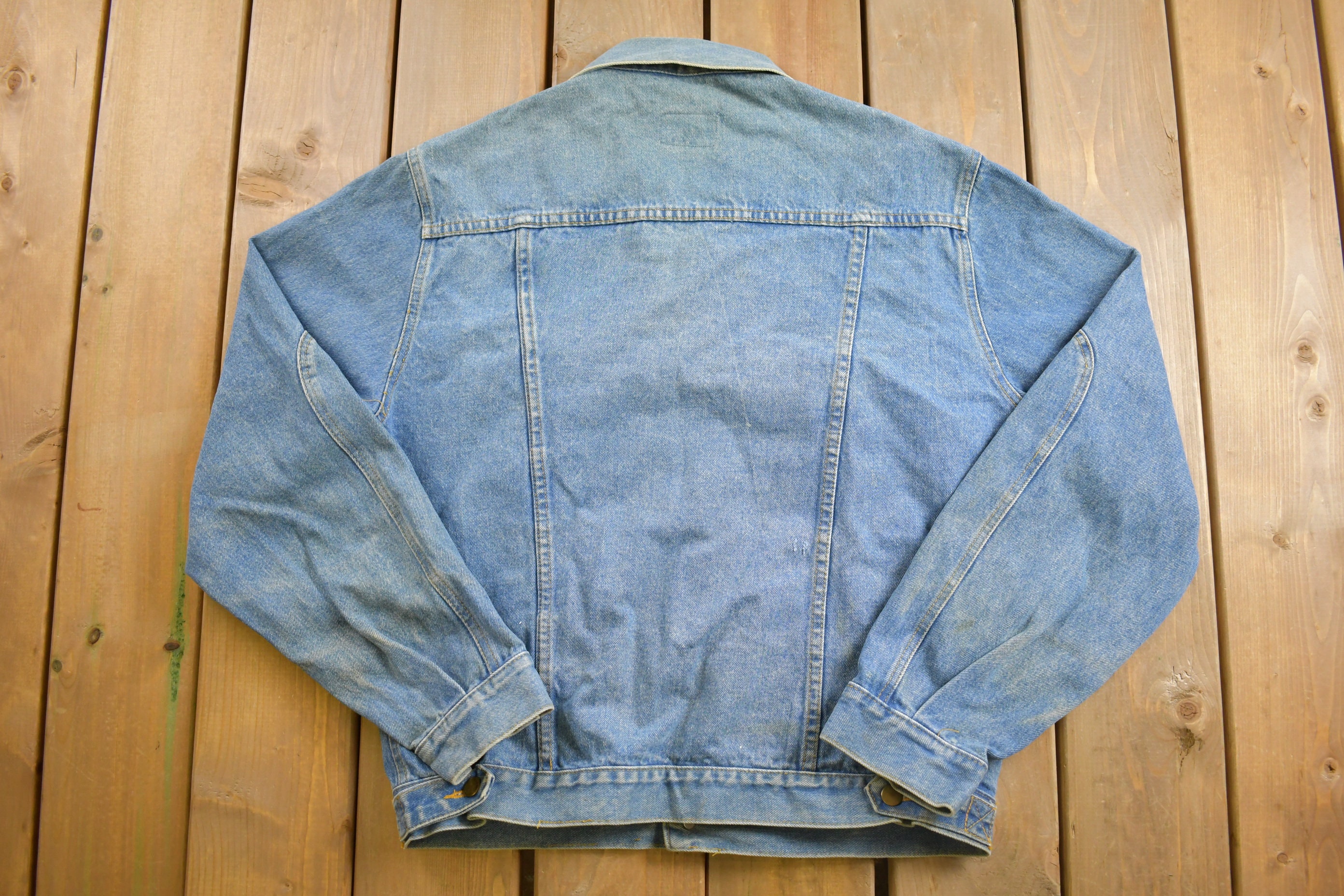 Vintage 1990s Outdoor Exchange Denim Jean Jacket / Vintage Denim 