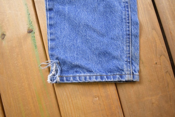 Vintage 1990s Carhartt Blue Work Jeans Size 32 x … - image 5