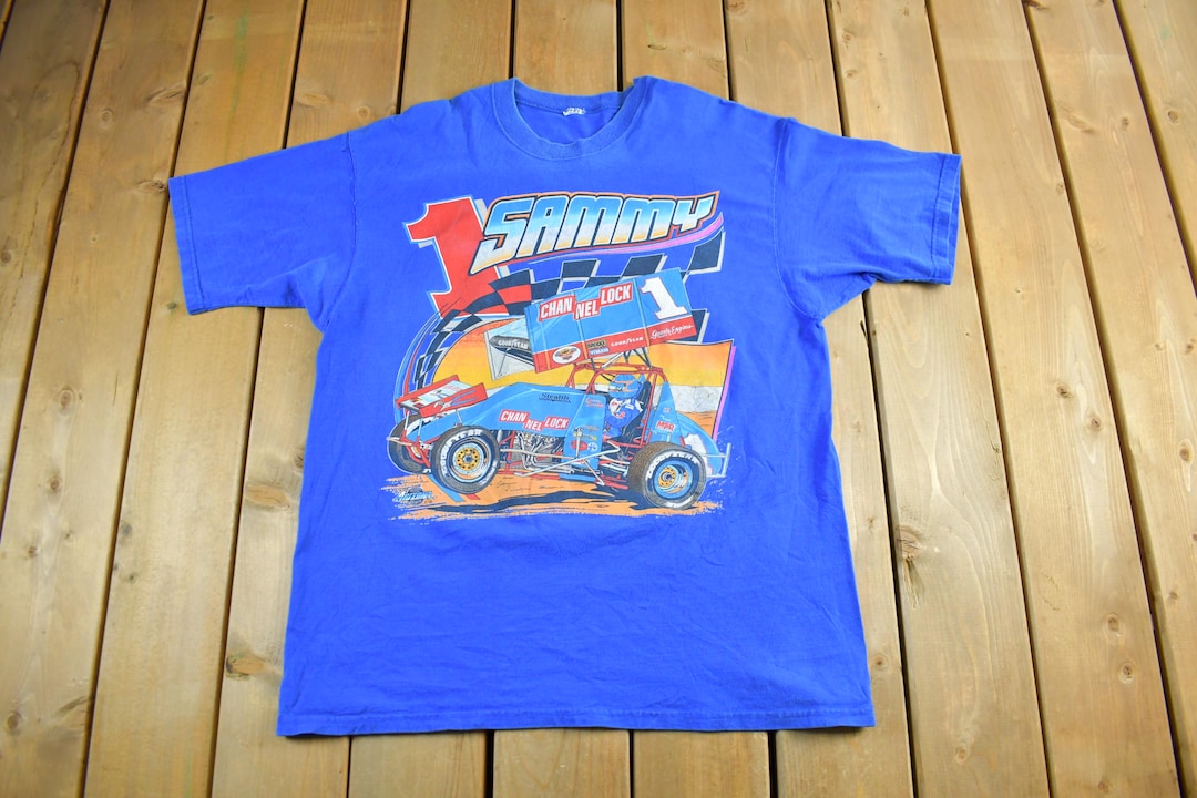 Vintage 1998 Sammy Swindell Channellock Sprint Car T-shirt Men's XL ...