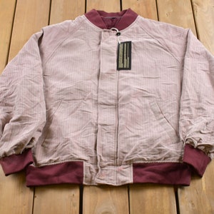 Vintage 1990s Johnnie Walker Satin Bomber Jacket / Athleisure / Streetwear / Athletic Sportswear / Streetwear / Bomber Jacket