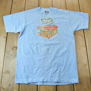 Vintage 1970s SS Chevelle Chevrolet Graphic T-Shirt / Single Stitch / Chevy / 90s Streetwear / Made In USA / Classic Cars