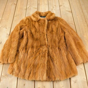 Vintage 1970s Lee Furs Brown Mink Short Fur Coat / Vintage Mink Jacket / Authentic Fur / Made In Canada / True Vintage