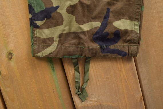 Vintage 1990s US Army Woodland Camouflage Cargo P… - image 4
