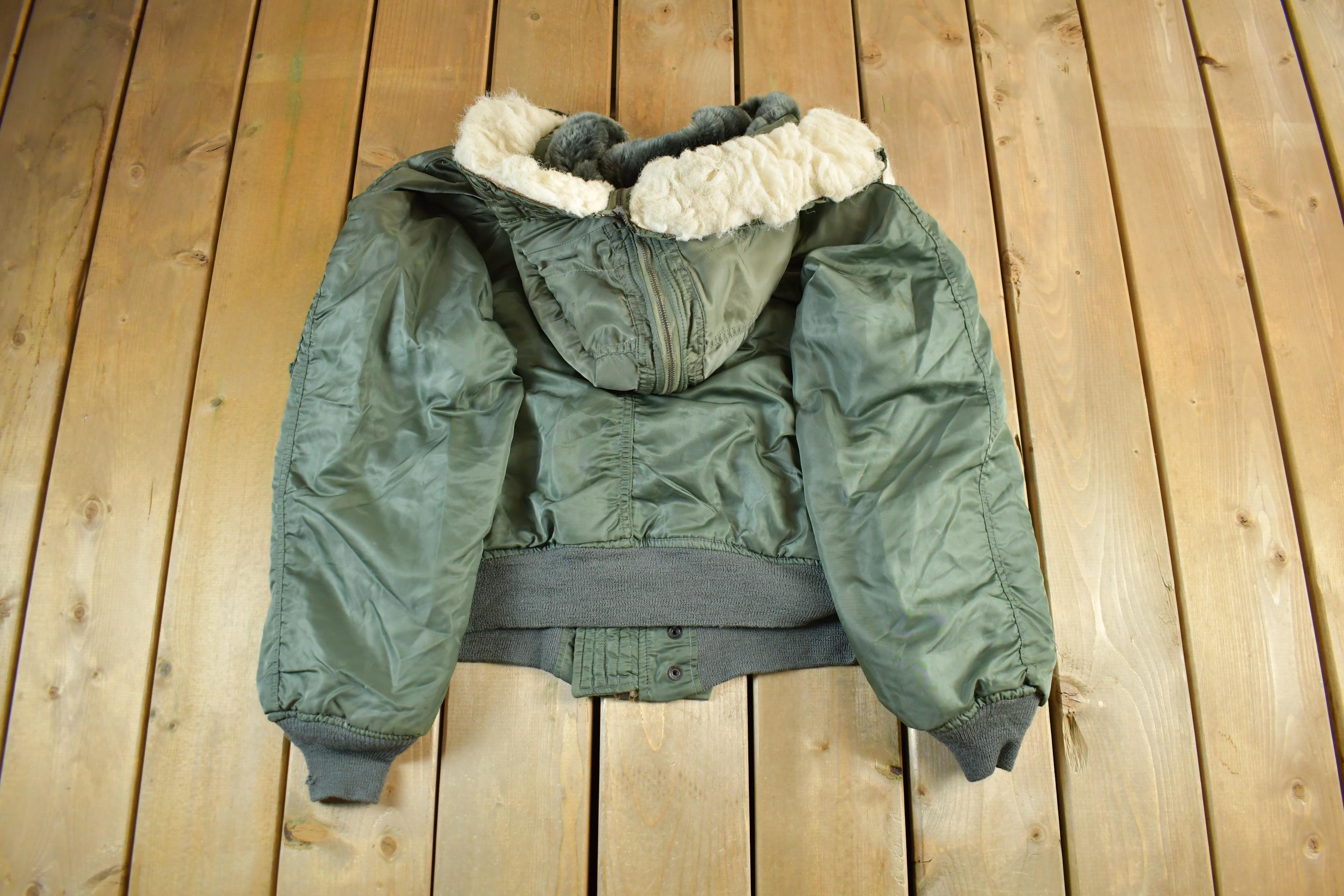 Vintage 1983 Air Force Type N-28 Parka Flyer Military Flight