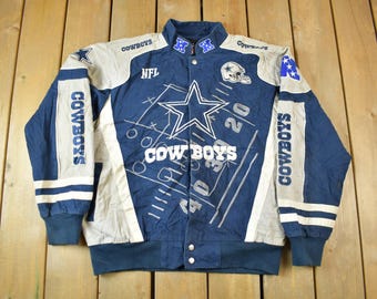 1994 XL Dallas Cowboys Sharktooth Jacket,vintage Cowboys Jacket
