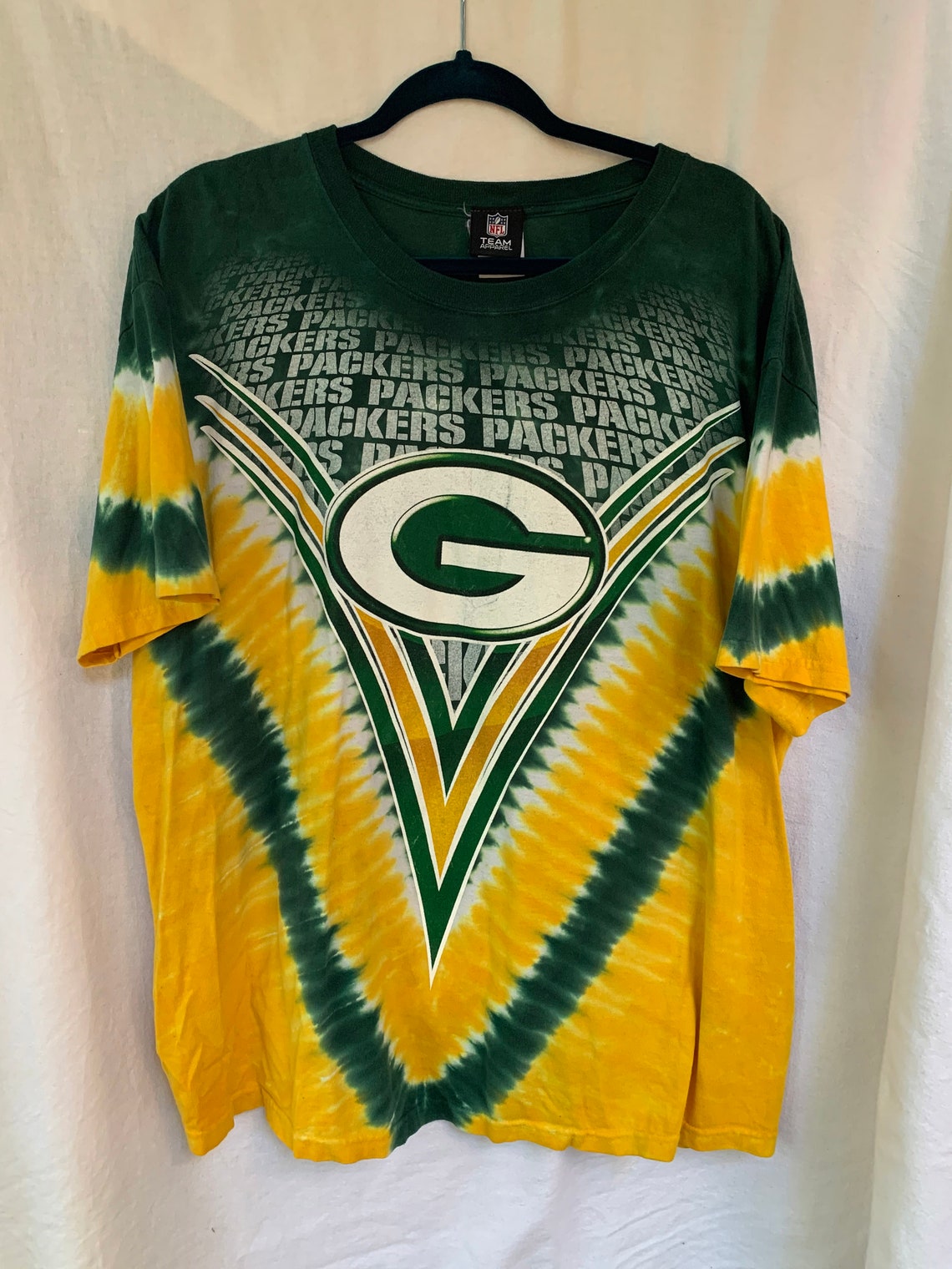 green bay packers tie dye shirt