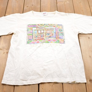 Vintage 1990s San Fransisco California Souvenir T Shirt / Streetwear / Made In USA / Single Stitch / Vacation Tee / Travel T Shirt