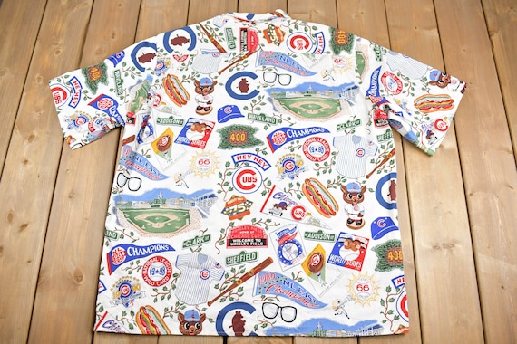 Vintage 1990s Reyn Spooner Chicago Cubs MLB Button up Shirt / -  Denmark