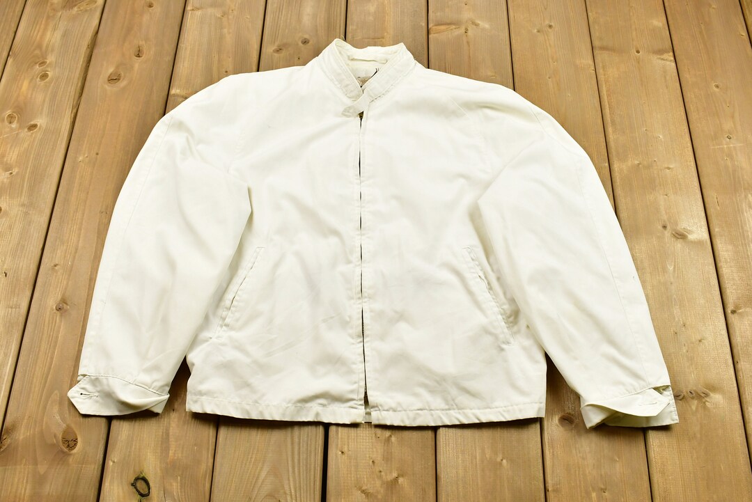 Vintage 1960s Sears Oakbrook Sportswear Full Zip Sailing