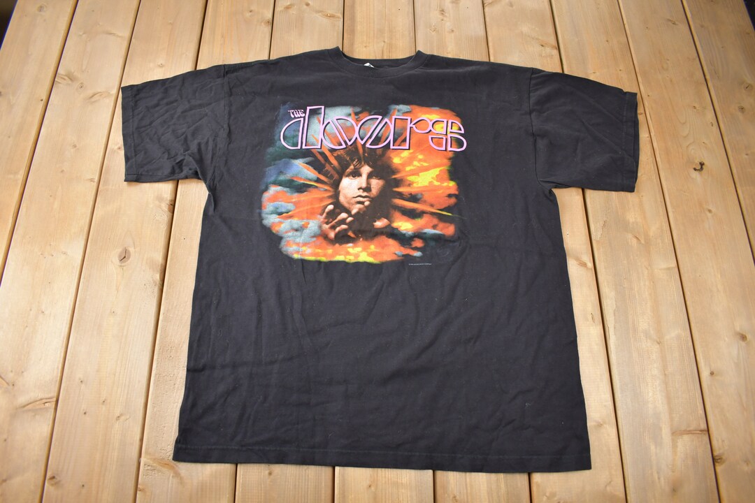 Vintage 1998 the Doors Jim Morrison Graphic Band T Shirt Made in