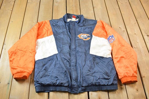 Vintage 1990s Chicago Bears NFL Apex One Jacket / 1990s NFL Jacket