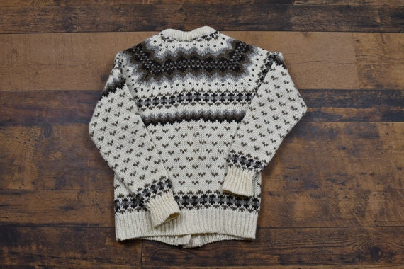 トップス eskimo KNITWEAR Nordic cardigan 80S 90S Eskimo Knitwear Nordic Pattern Cardigan Men's #EB