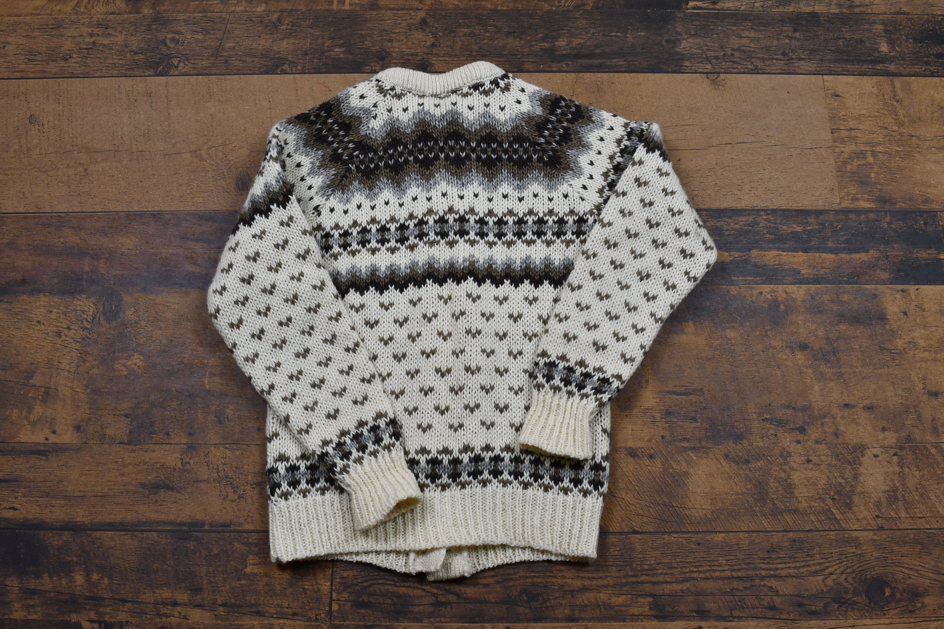 1980s Nordic Sweater - Etsy