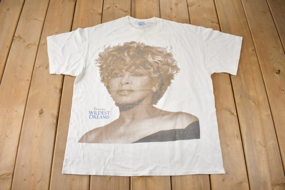 Vintage 1997 Tina Turner Wildest Dreams Tour Graphic T-shirt Size