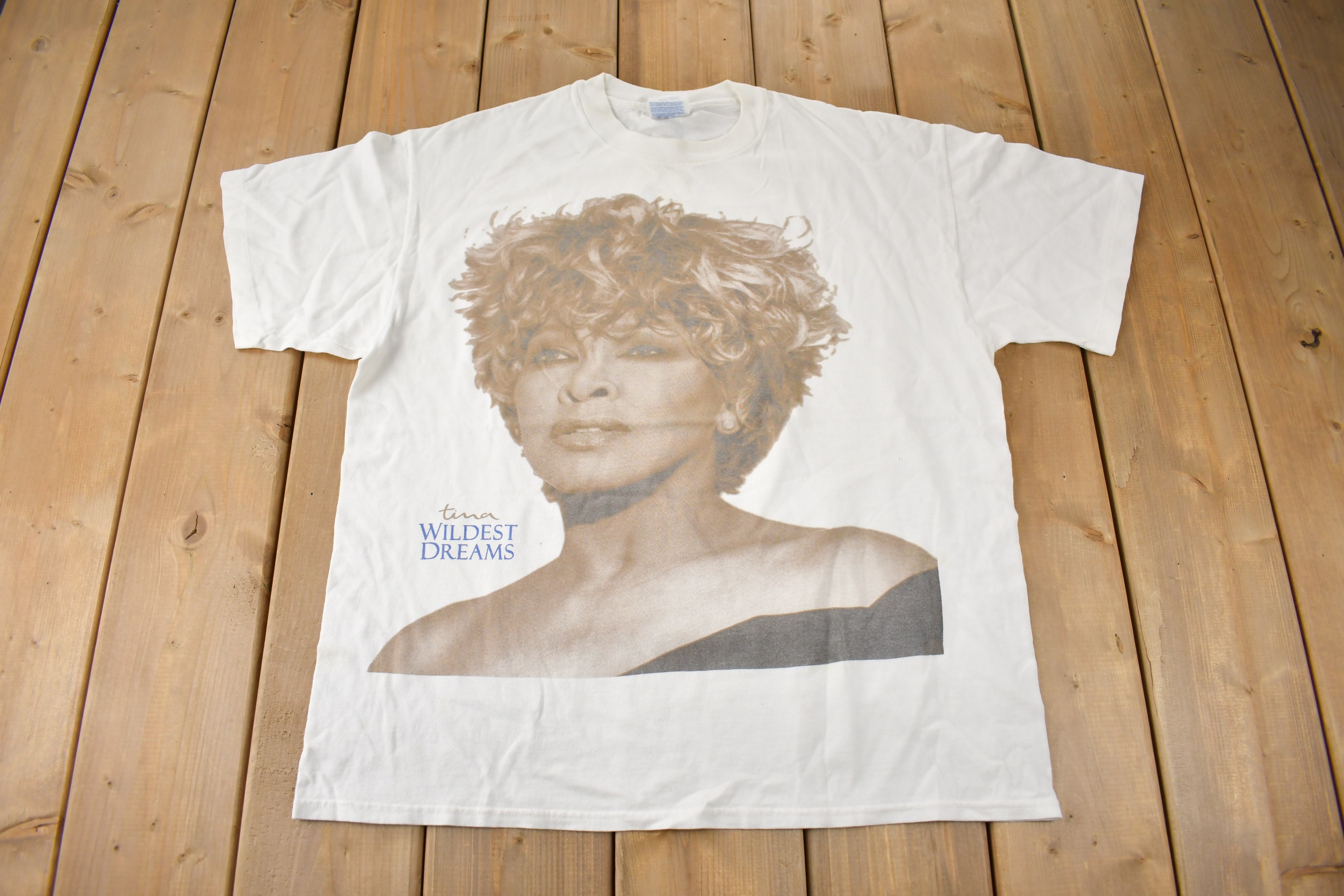 Vintage 1997 Tina Turner Wildest Dreams Tour Graphic T-shirt Size