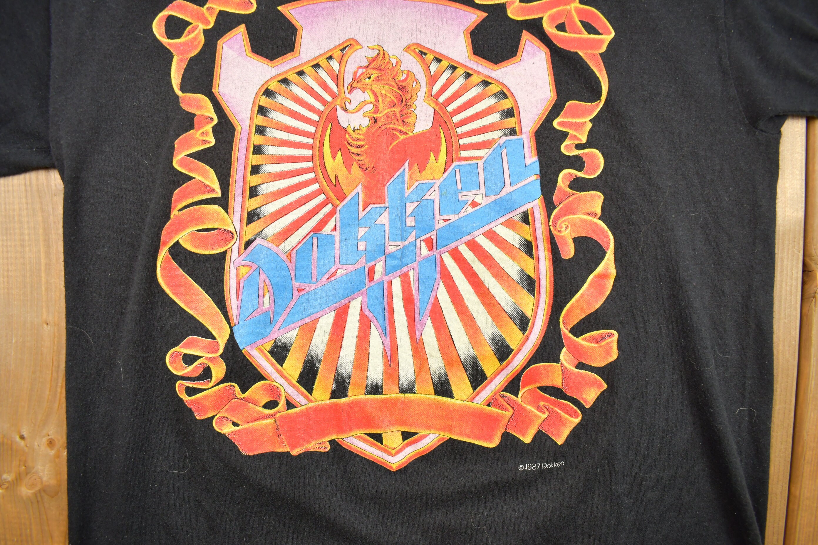 Vintage 1988 Dokken Summer Tour Band T-shirt / Band Tee