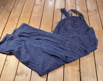 Vintage Big Jack Guy One Metal Workwear Jeans Denim Overalls