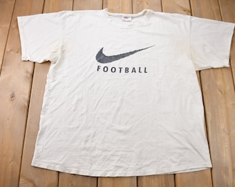 Extremely Rare 70s 80s NIKE Swoosh Soccer Futbol World Cup Tshirt