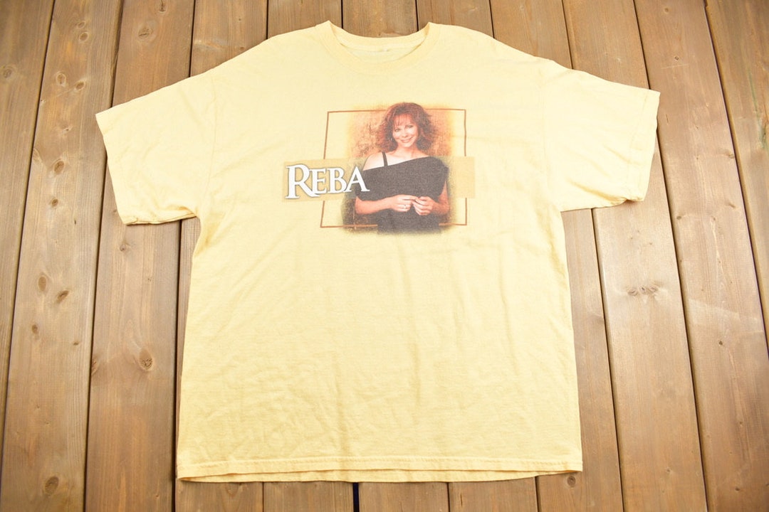 Vintage 1990s Reba Graphic T Shirt / TV & Movie / Vintage T Shirt / 80s ...