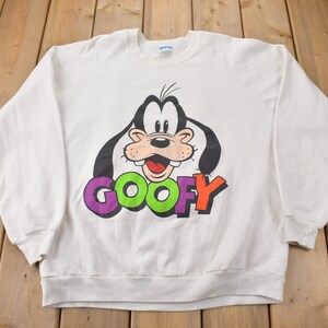 Vintage 1980s Goofy Graphic Disney Crewneck / Vintage Sweatshirt / Vintage Disney / Made In USA / Vintage Cartoons