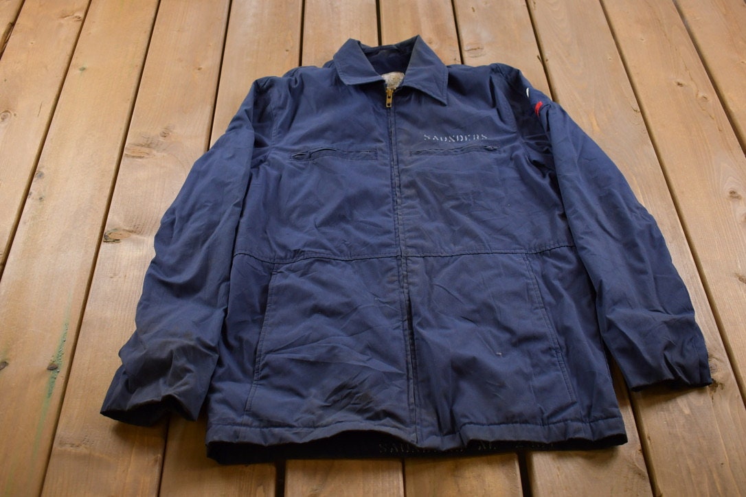 Navy Utility Jacket - Etsy