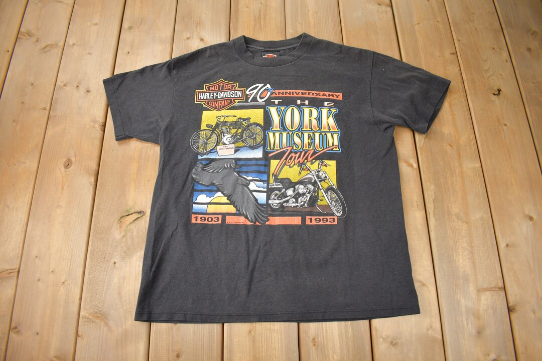 Vintage 1993 Harley Davidson Motorcycles Factory & Museum York 