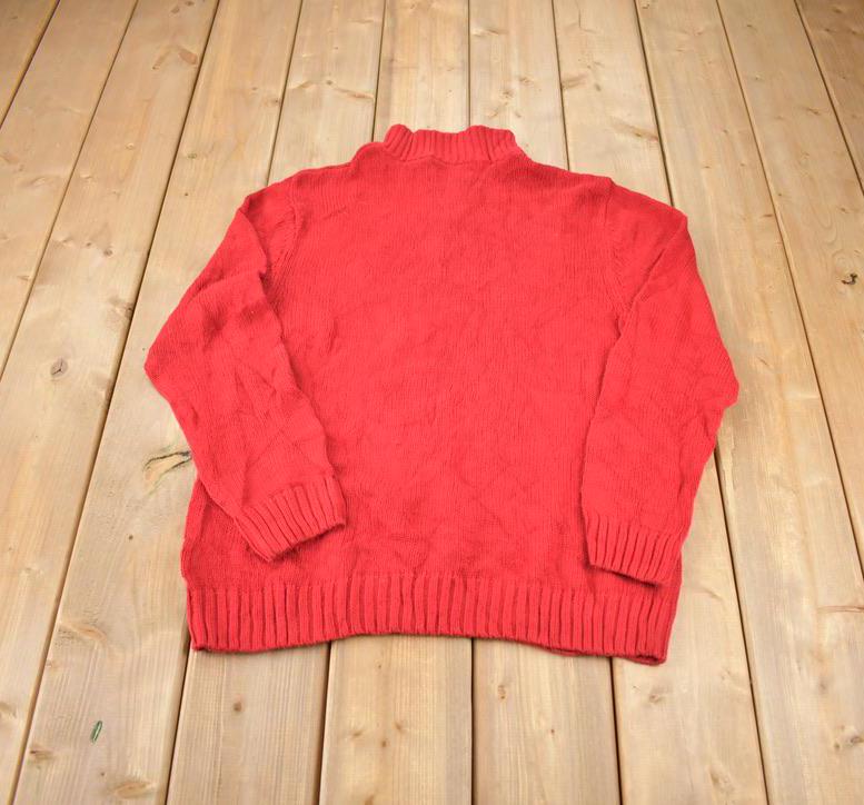 90s  vintage　knit sweater CHAPS 　2XB 90s vintage knit sweater CHAPS 2XB