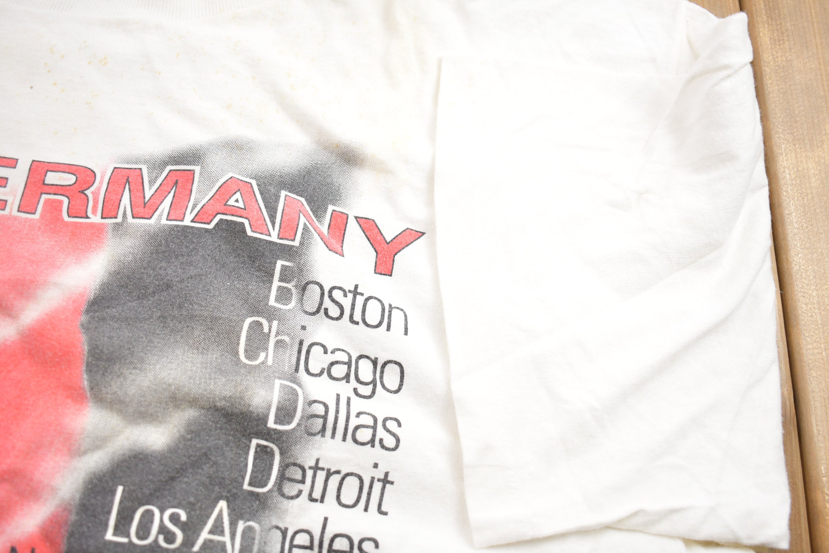 Vintage 1994 Team Germany World Cup USA Graphic T-shirt