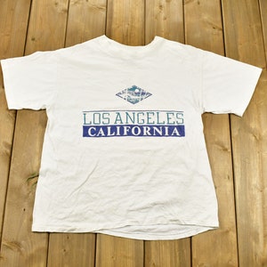 Vintage 1990s Los Angeles California Graphic Souvenir T-Shirt / Oneita T Shirt / Streetwear / Made In USA / Vacation Tee / Travel & Tourism
