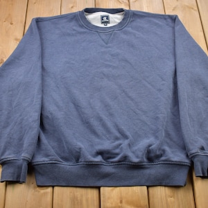 Vintage 1990s Blank Simple Champion Sweatshirt / Vintage Champion / Vintage Pullover / Streetwear / Athleisure Sportswear