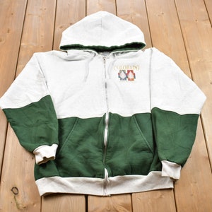 Vintage 1990s Colorado Rocky Mountains Full Zip Hoodie / 90s Hoodie / Souvenir Sweater / Streetwear / Travel And Vacation / 90s Colorado