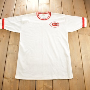 Vintage 1970s Cincinnatti Reds MLB Baseball Jersey Made In USA