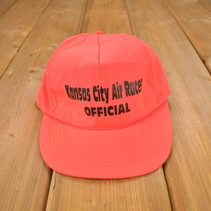 Vintage 1990s Kansas City Air Racer Official Snap Back Hat / Vintage Snap Back / Souvenir Cap