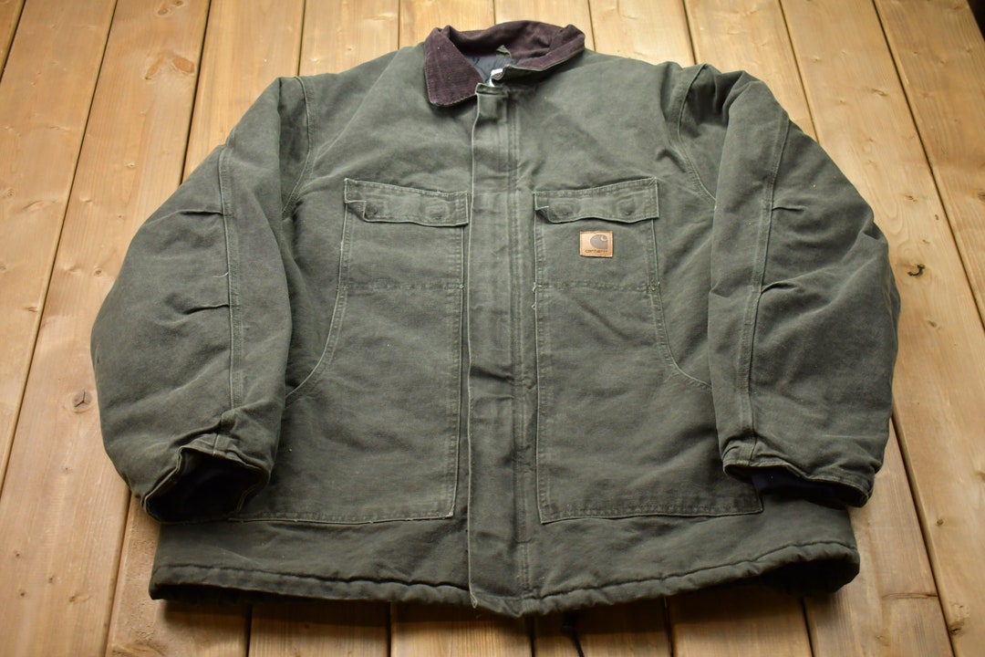 Vintage 1990s Carhartt Chore Jacket / Workwear / Streetwear / - Etsy